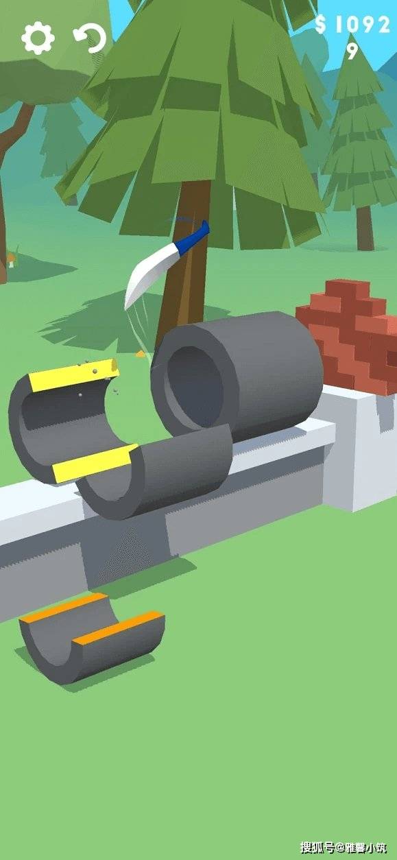 化身切片大师！Voodoo跳跃菜刀手游《Slice It All!》登顶谷歌北美免费榜