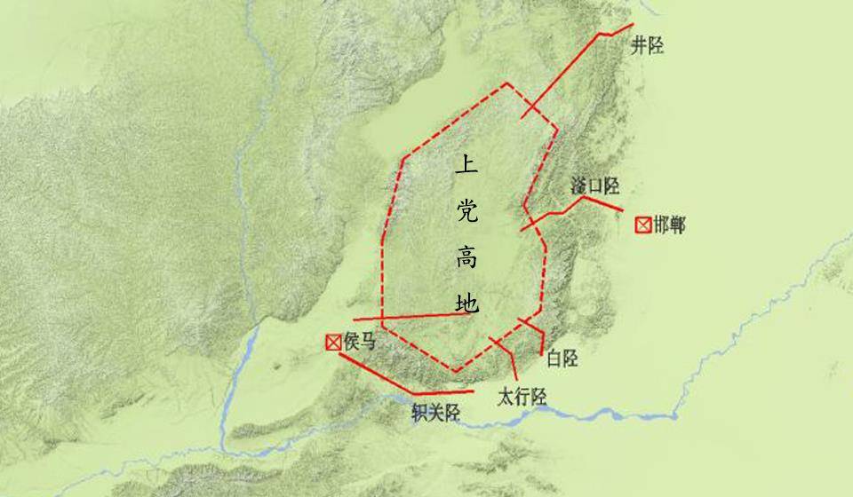 原創從地圖看大秦賦趙國太行山防線因長平之戰而形同虛設