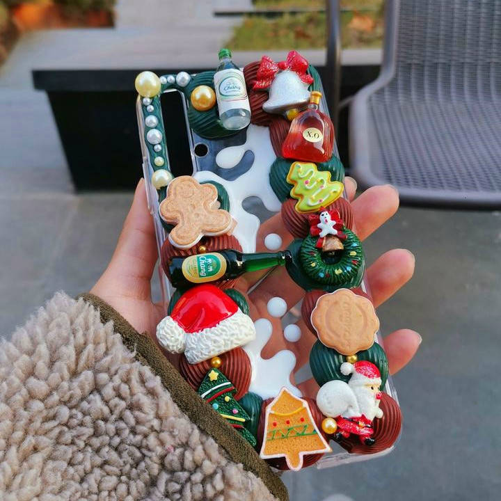 diy奶油胶手机壳丨治愈系来袭炸裂你的少女心