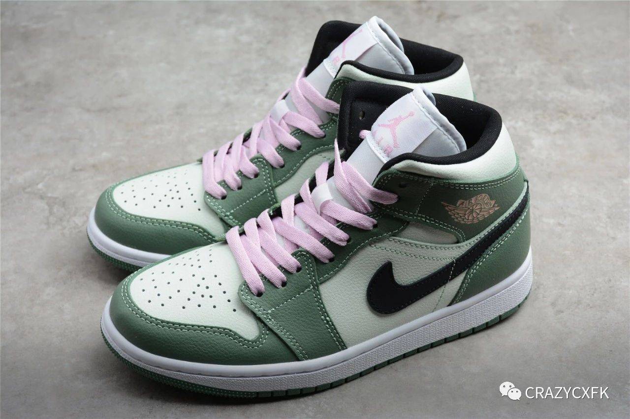 乔丹Air Jordan 1 Mid Dutch Green AJ1 荷兰绿运动鞋评测_手机搜狐网