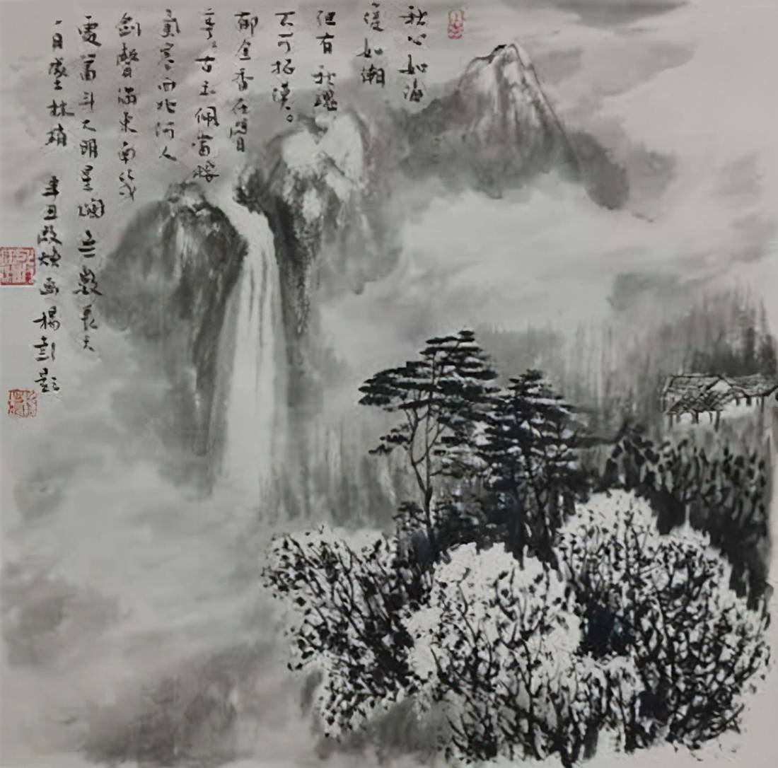 当代实力派画家姜启焕厚重浑穆纵横苍劲