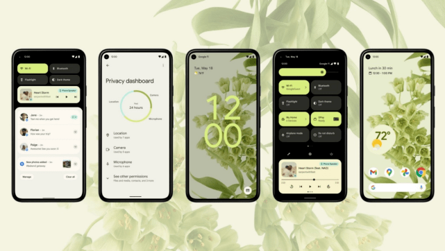 隐私|历代变化最大的 Android 12 来啦！设计界面大翻新、新功能报给你知