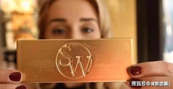 迪拜富豪圈流行的 小零食 每块标价17万 吃起来是金钱的味道 金箔