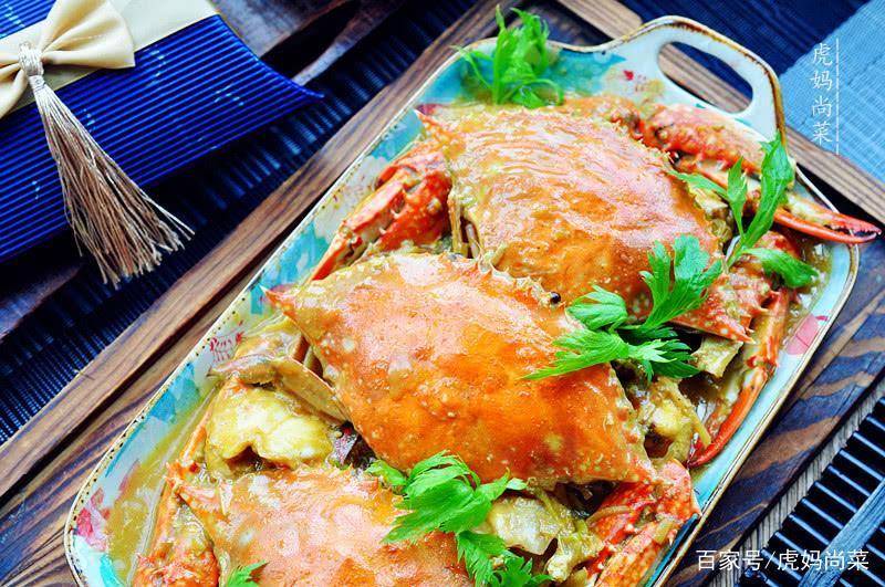 螃蟹与它是绝配,风味独特,浓郁鲜美,一直是餐馆里的热销菜_梭子蟹