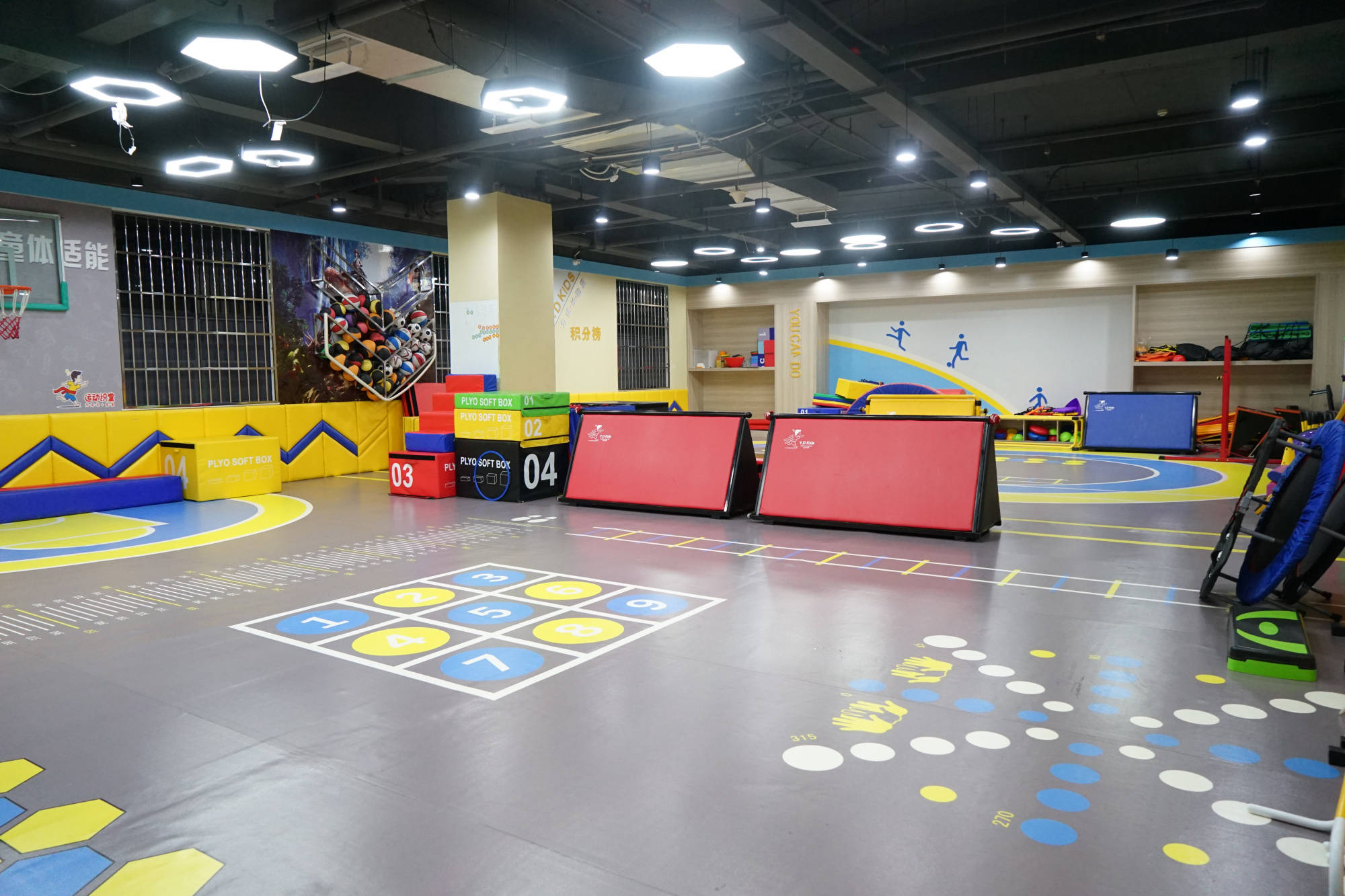 运动识堂体适能课程以发展动作模式,动作技能,运动技能为表象训练,以