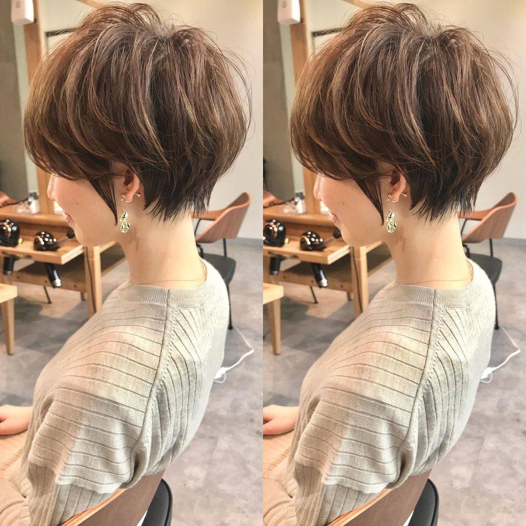 今夏流行四好短发,修饰头型还瘦脸,你看美不美