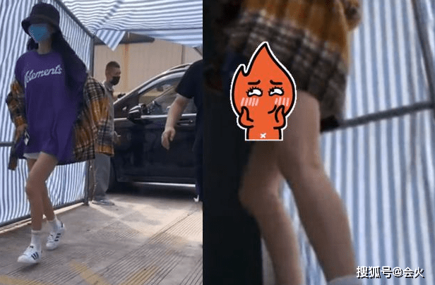 张含韵被多名男代拍拍裙底!对方猥琐直言“好腿”