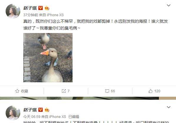 赵子琪爆粗口，要求《重生》把自己的戏全剪掉，矛头直指赵今麦