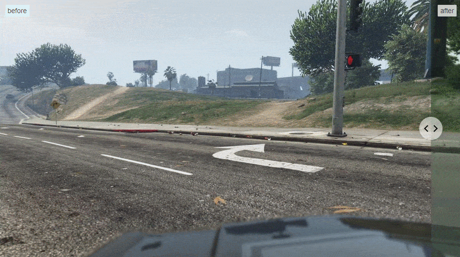 HRNetV|玩GTA5吗?高清真人版那种,英特尔新模型将3D渲染图变逼真图片
