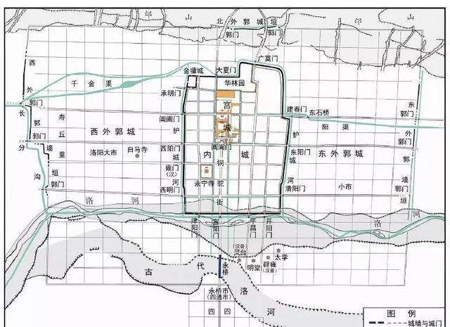 被董卓焚毁的洛阳城是如何重生的它奠定了后世中国都城的规制