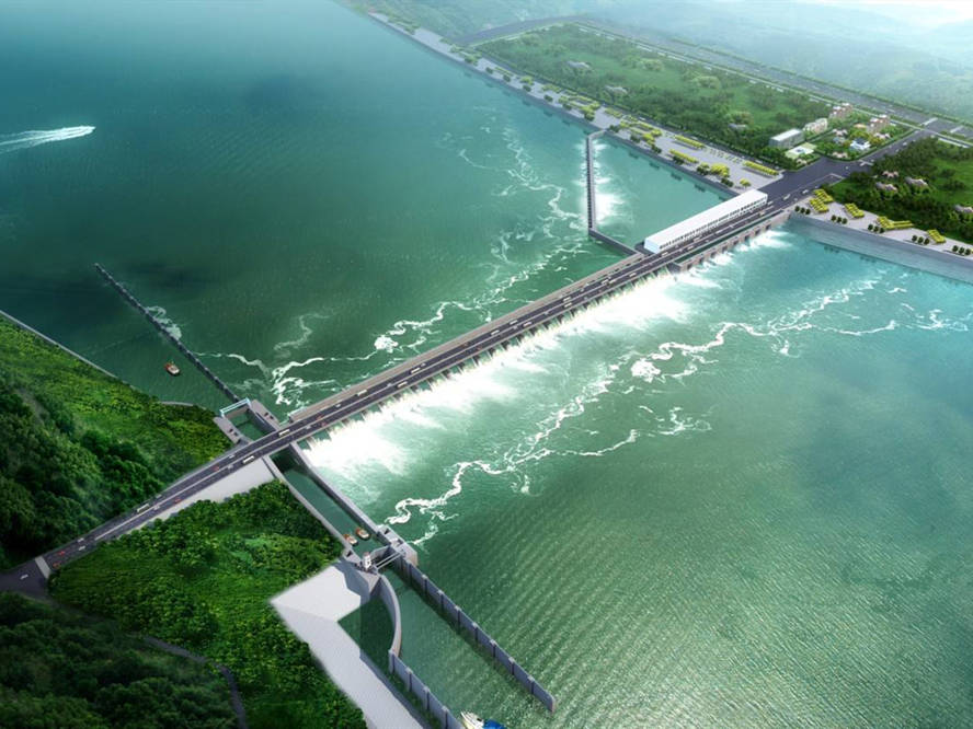 硬梁包水电站是大渡河水电基地的第13个梯级电站,于2019年10月24日