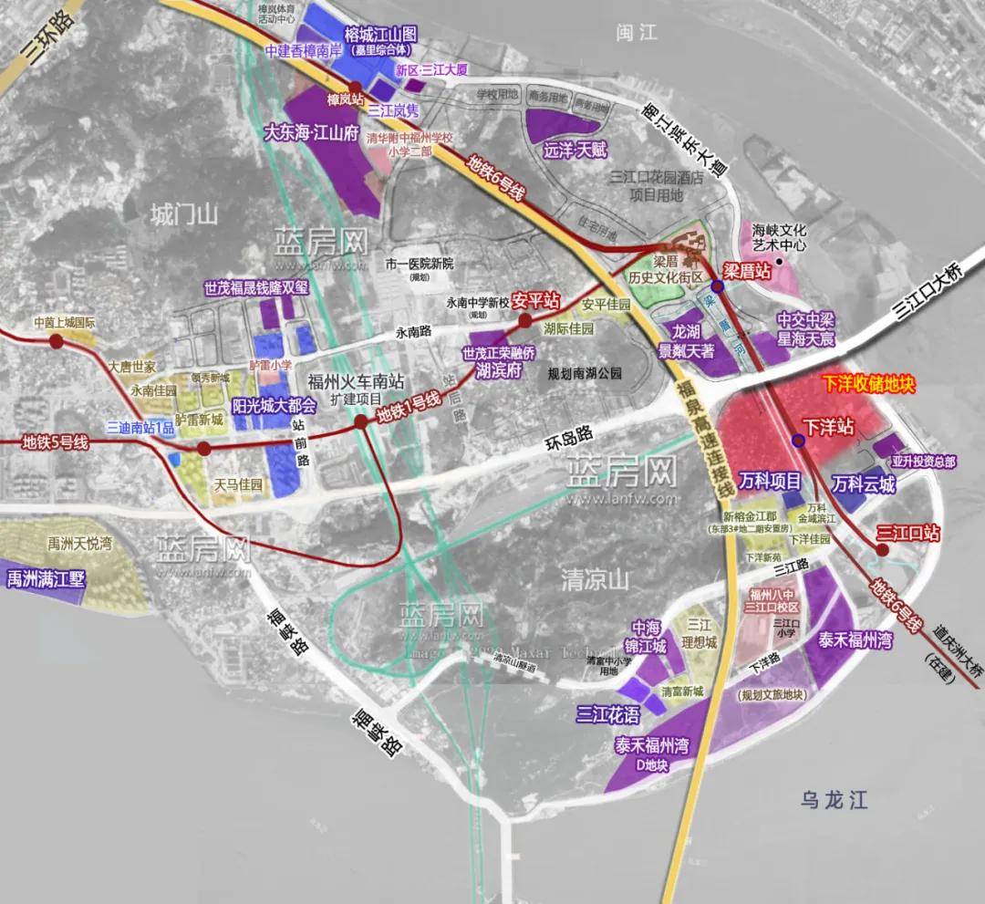 福州市仓山区规划图图片