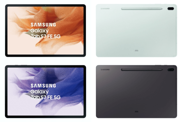 网站|三星新平板 Galaxy Tab S7 FE 5G、 Galaxy Tab A7 Lite 登场