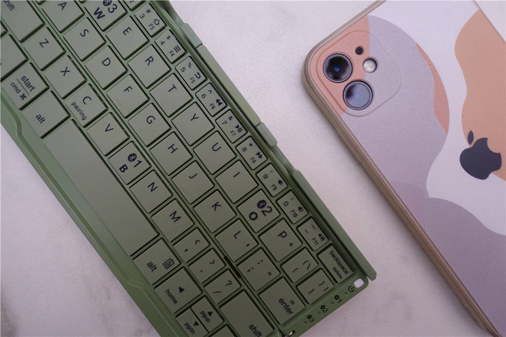 bow折叠蓝牙键盘体验三设备连接一键切换