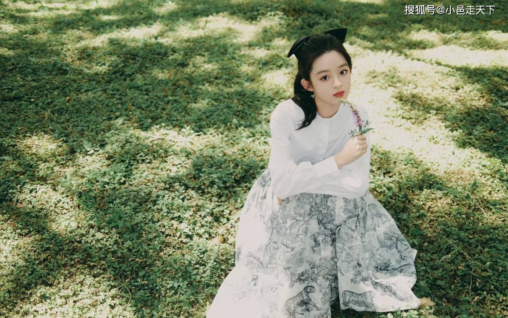 黄杨钿甜树林娃娃头写真