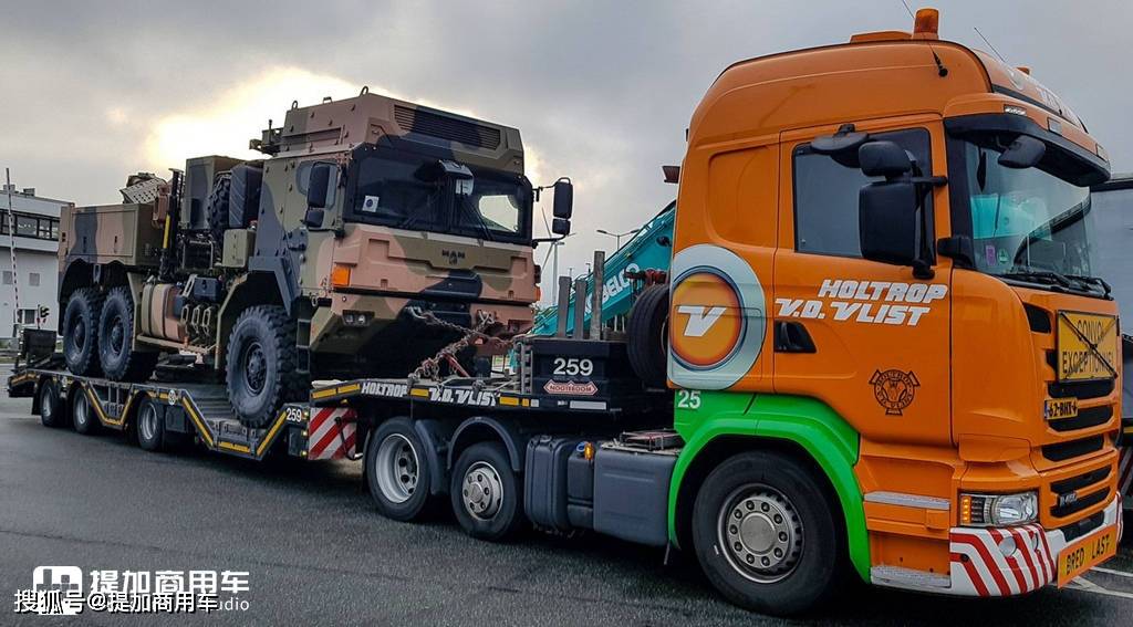 原创澳大利亚采购的莱茵金属曼恩hx军用清障卡车带大家看看它的强悍