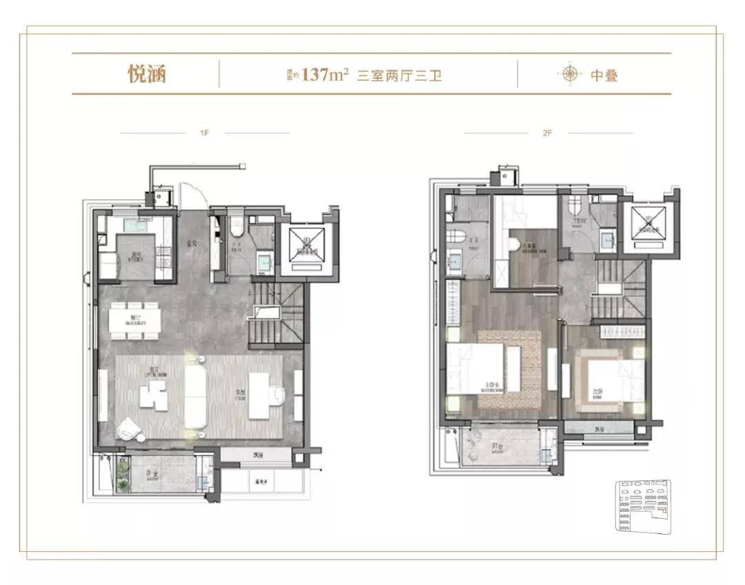 上海奉贤「南桥金茂悦」叠加别墅!