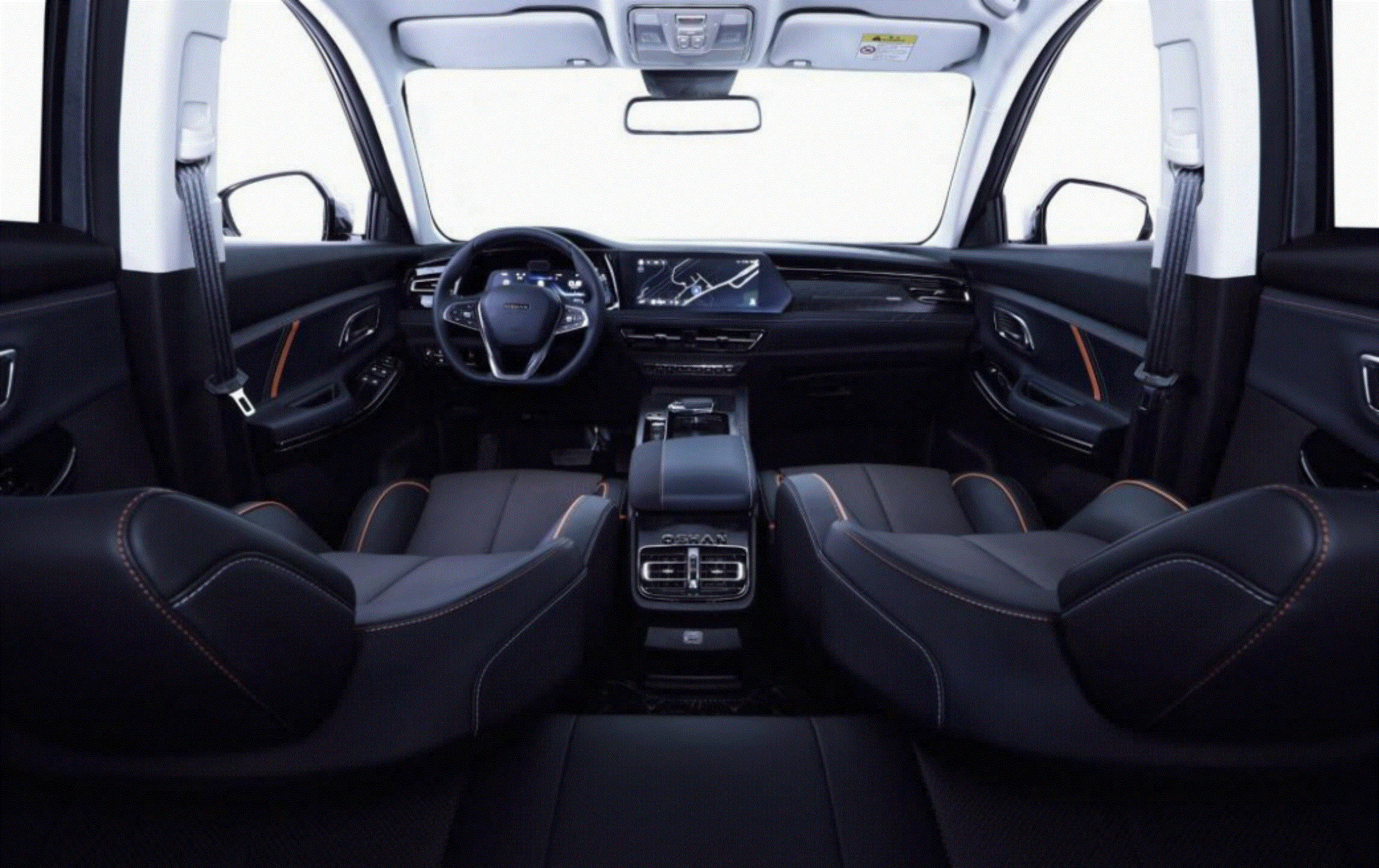 "智能起居室" 长安欧尚x7 plus内饰首曝光