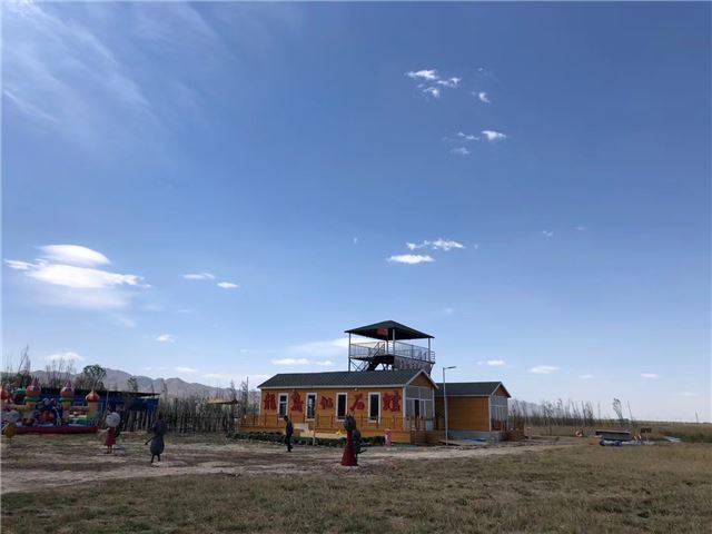 大同桑乾河國家溼地公園裡面有個龍鳥化石館