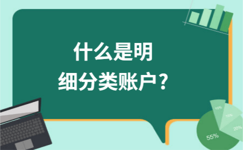 什么是明细分类账户 明细账