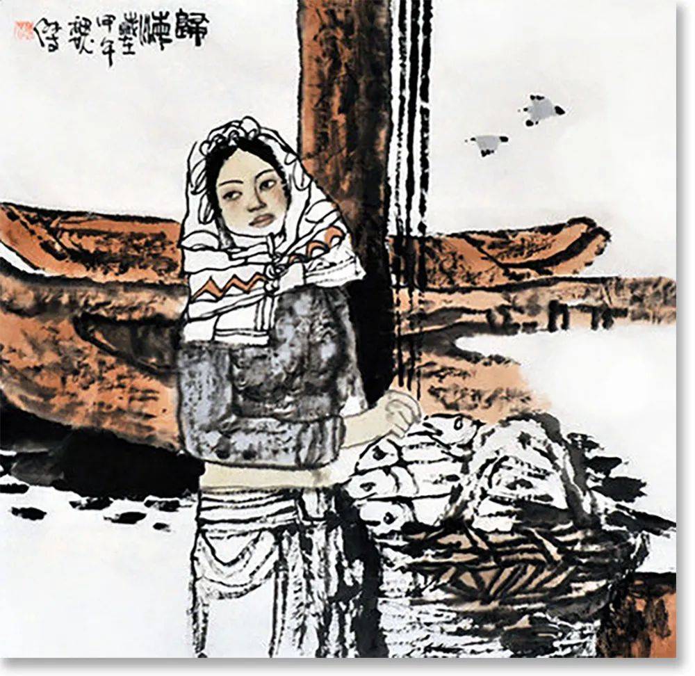 「魏杰」|丹青追梦 水墨本色-中国当代书画名家个人云展览_人物画