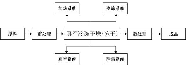 冻干食品的加工流程 步骤