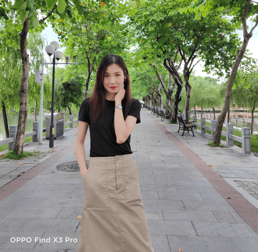 首先,我们来看看oppo find x3 pro在人像方面的实拍效果.