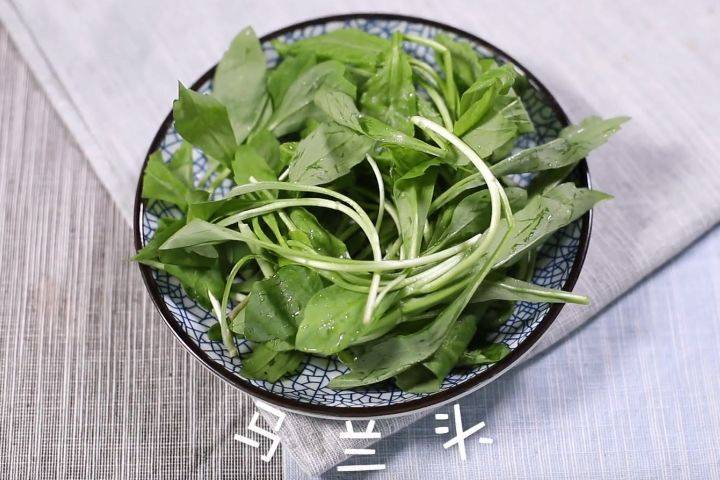 春天野菜就數它最香,薺菜茼蒿靠邊站,涼拌蒸菜包餃子,真香!_馬蘭頭