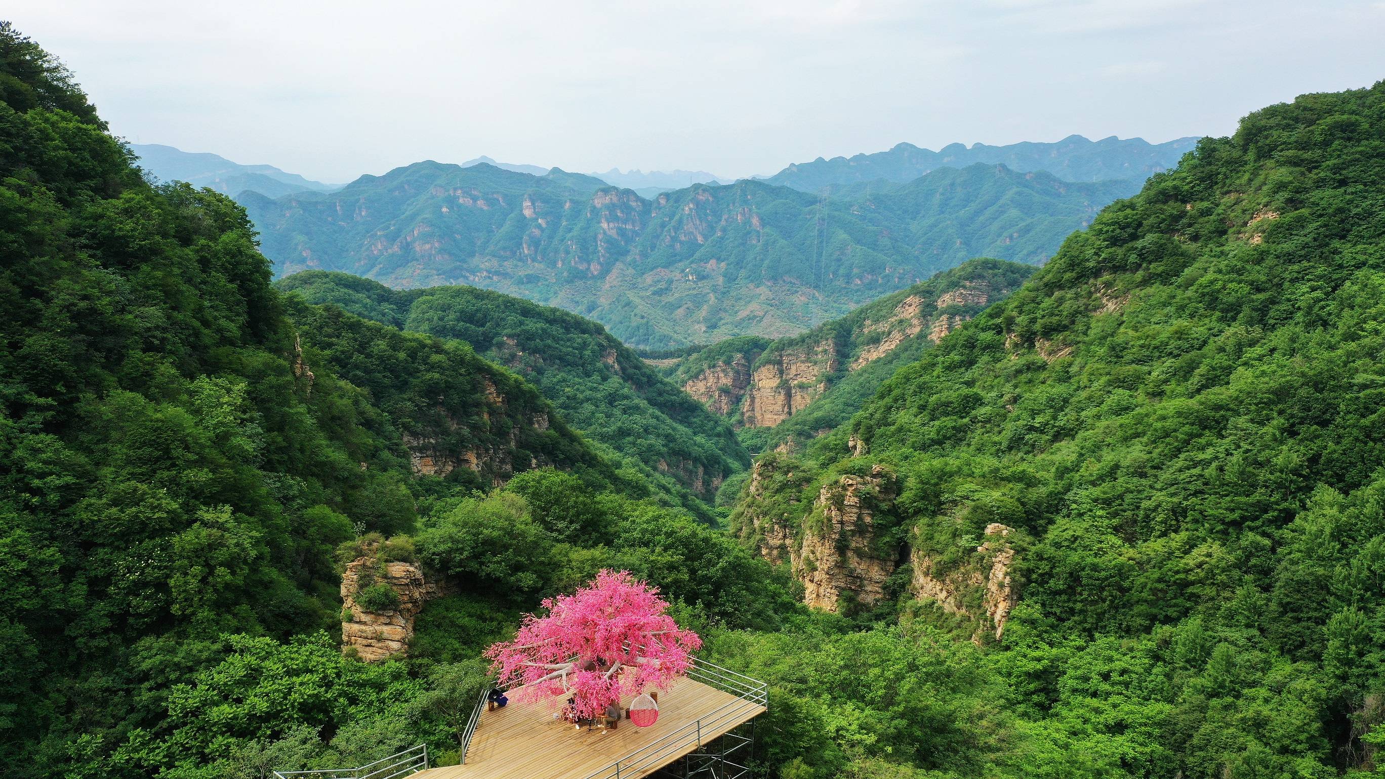 绿溪谷照片图片