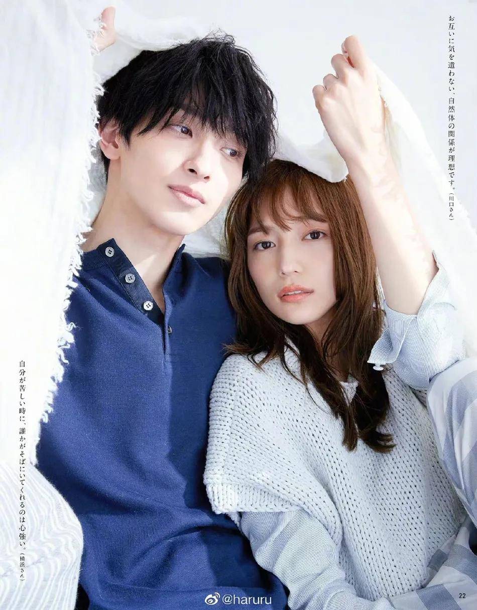 滨流星川口春奈合作美图太养眼了 日本俊男美女魅力十足 横滨