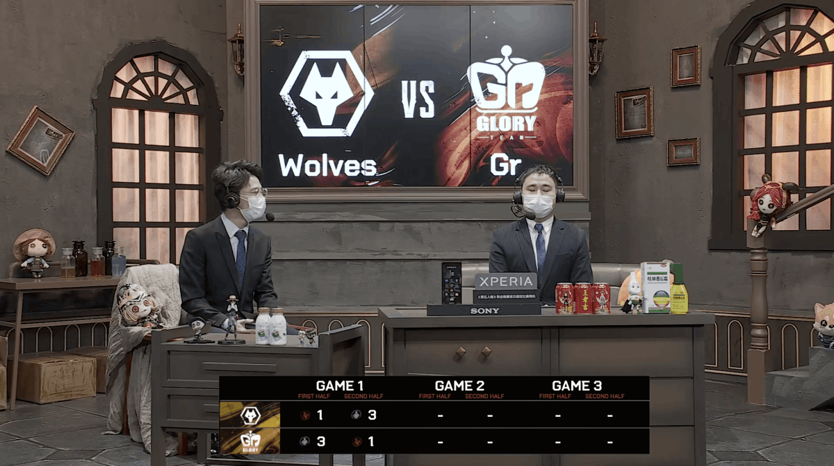 先知|第五人格2021IVL夏季赛常规赛Wolves vs Gr 第一局