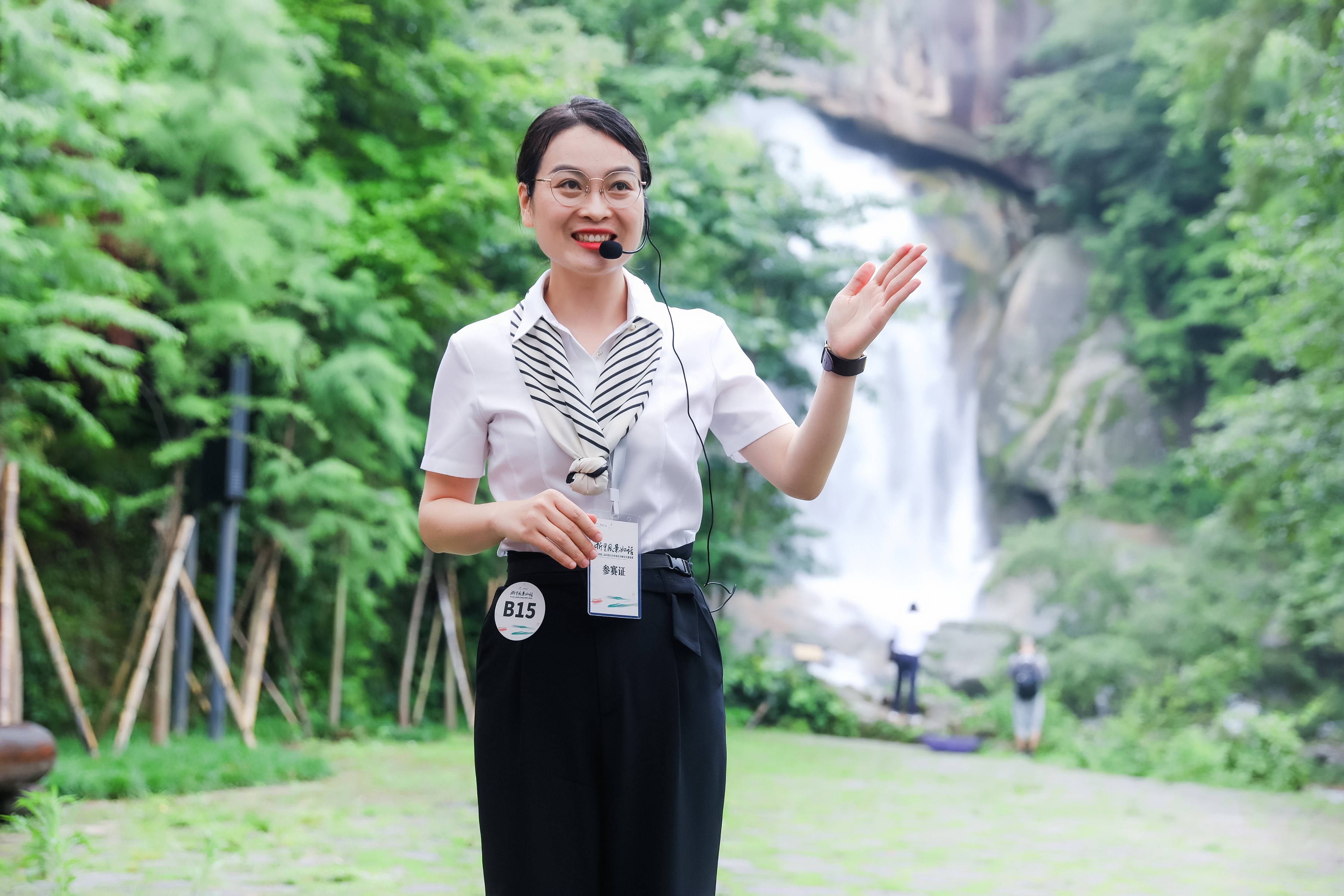 浙里风景如话浙江省第二届诗路文化带景区讲解员大赛复赛在台州天台