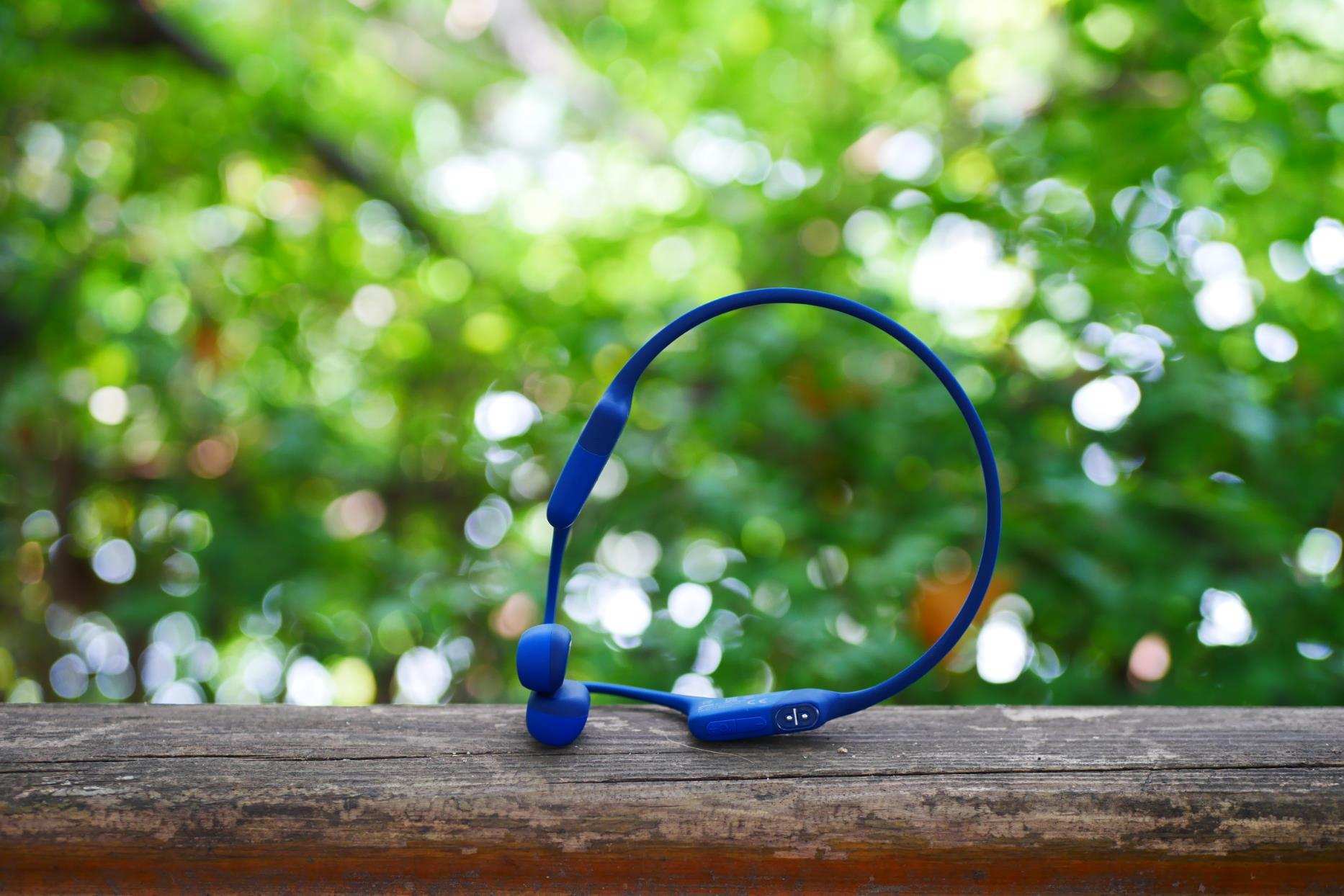 轻盈舒适无惧汗水为跑步而生韶音as800骨传导专业运动耳机