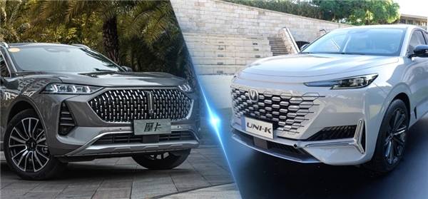 和长安unik相比wey摩卡出彩在哪里