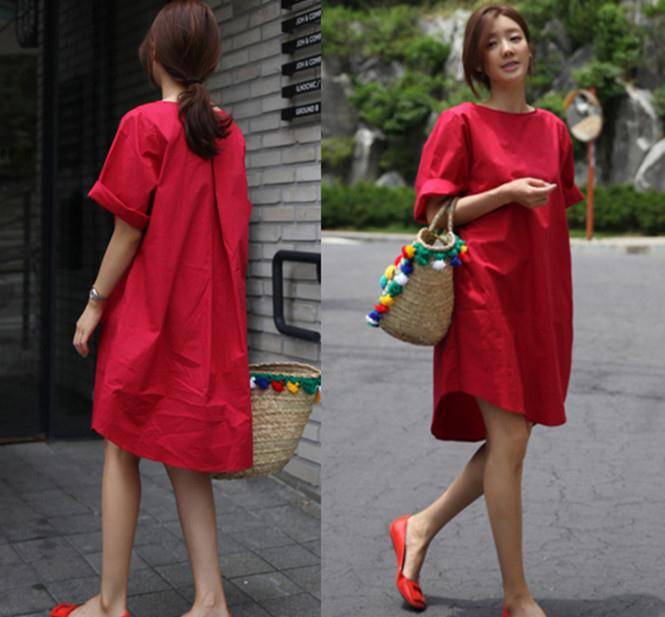 设计|炎炎夏日穿件“棉麻裙”,清爽舒适,给人一种自然大方的美感!