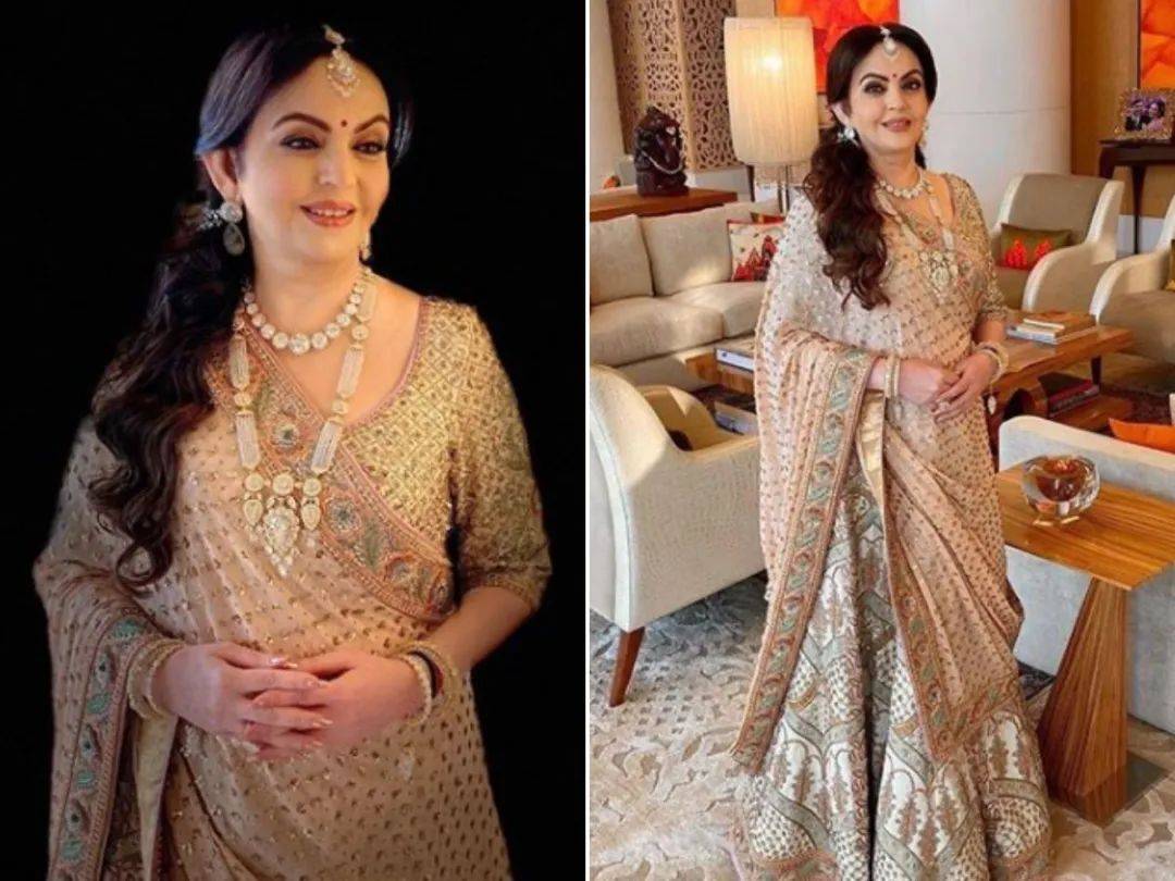 印度首富,身价700亿,娶灰姑娘独宠35年,竟花45亿办婚礼_妮塔