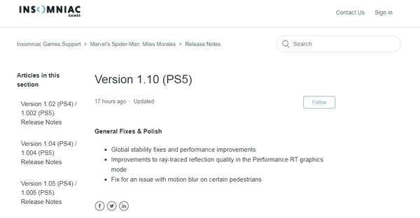 PS5《蜘蛛侠：迈尔斯》强化更新增强光追、60帧性能_游戏