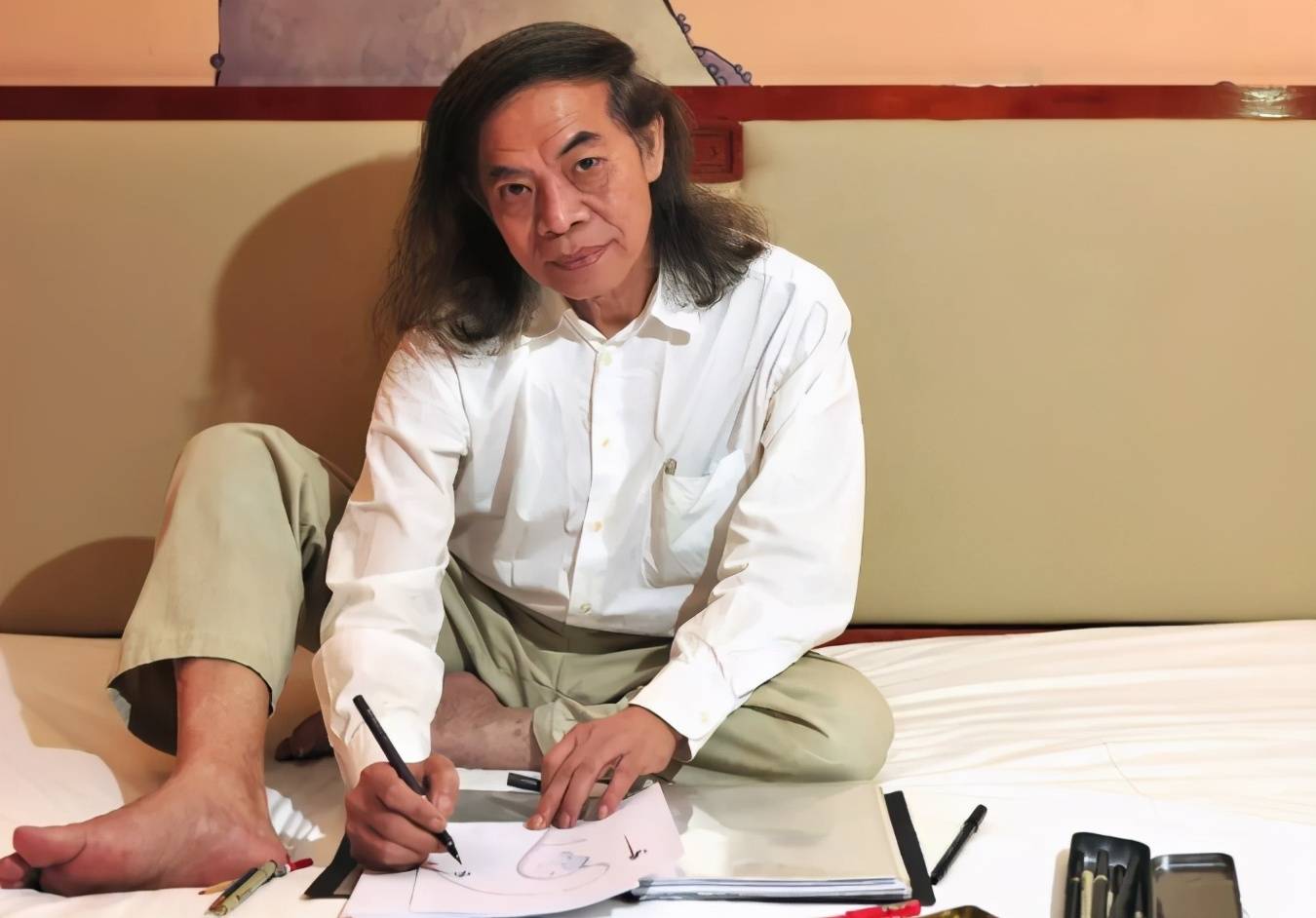 原创72岁蔡志忠少林寺出家!4岁立志,70年追梦成著名华人漫画家