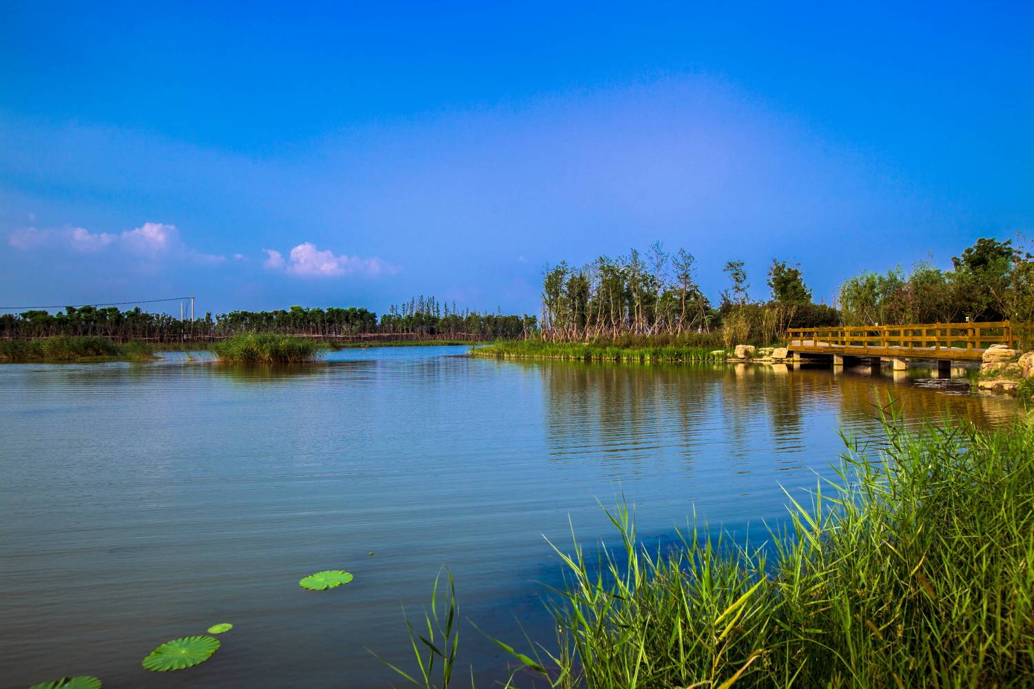 原创江苏的人工湖,是国家级水利风景区,被打造成国家生态旅游示范区