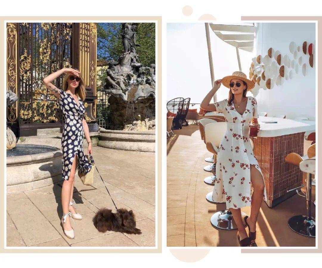 夏天|今年裙子流行“剪一刀”！太太太撩了！