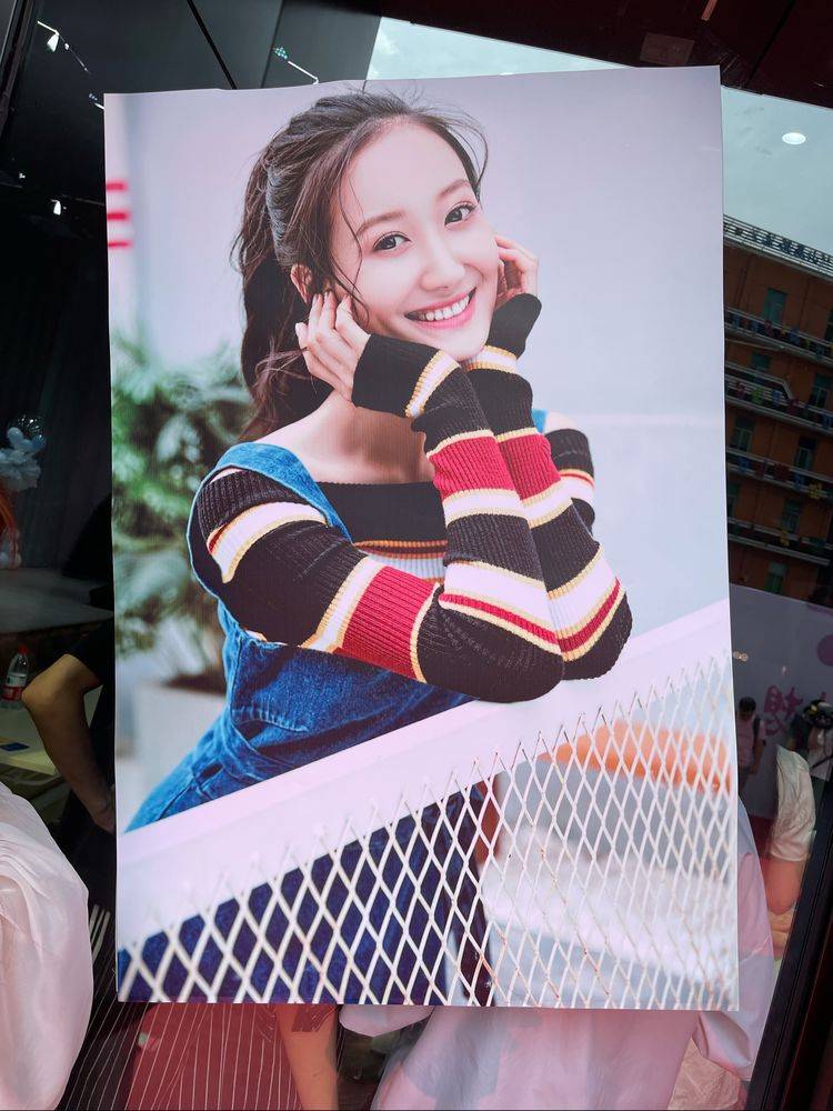 中国内地新生代女演员王沛然焦作粉丝见面会2021年7月3日