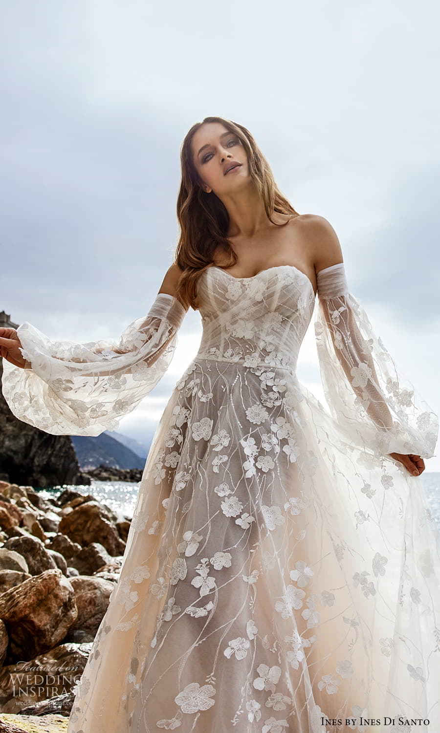 系列|Ines by Ines Di Santo 2022 春季婚纱系列 令人惊叹的浪漫礼服