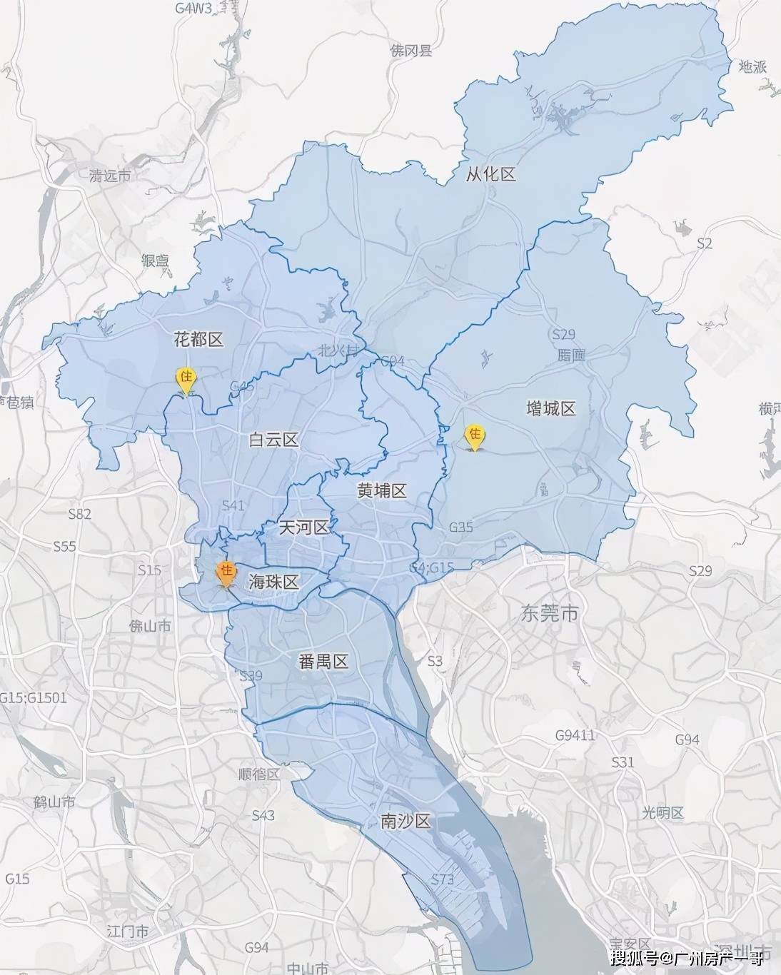 广州各区人口_地铁21号线镇龙站封顶 未来将承载100万人口(3)