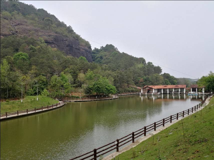 广东河源之美古竹越王山风景区