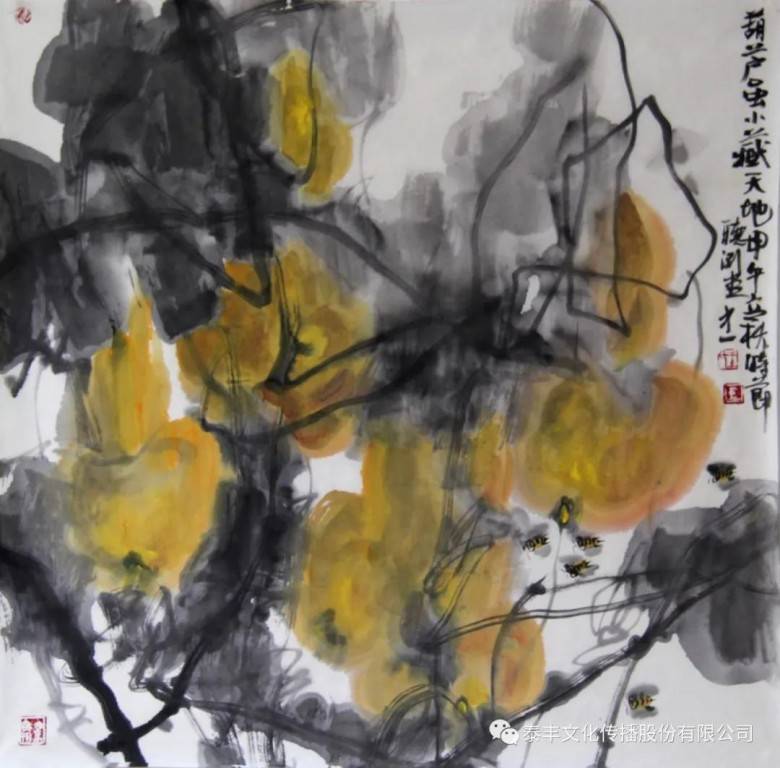 国画名家丨王中一以花鸟画卷的诗意意境展现当代水墨的艺术魅力