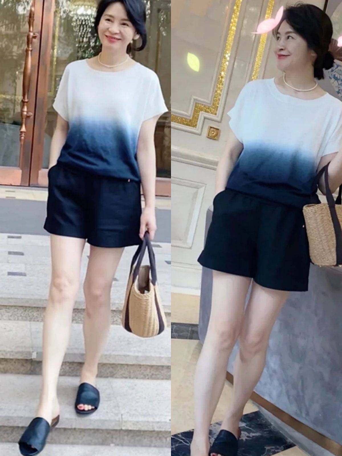 西裤|年过60岁的女人，建议多穿这3种实用裤子，夏季配衬衫T恤都高级