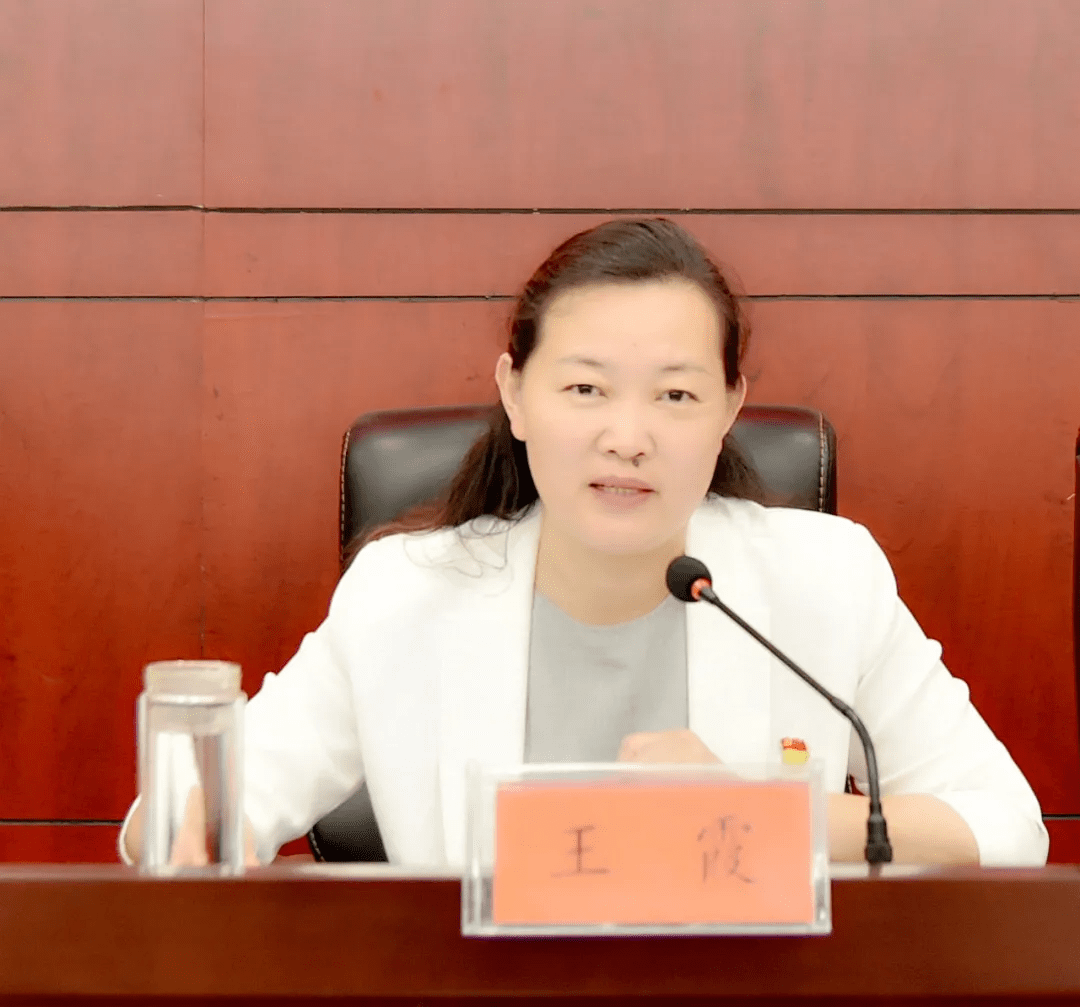 王霞对新蔡县第一阶段党史学习教育取得的成绩给予肯定,她指出,"七一"