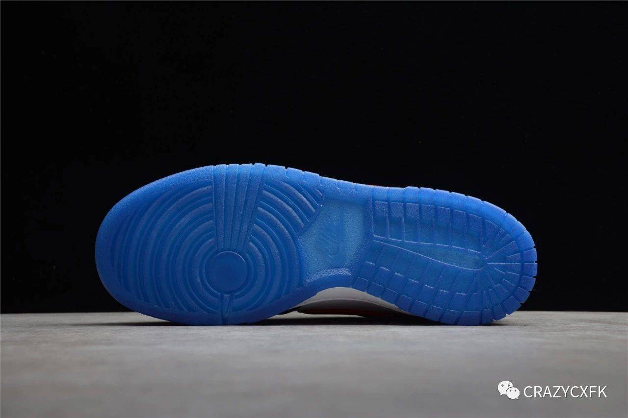 鞋材|耐克白红蓝鸳鸯 Nike Dunk Low South Korea 限定板鞋
