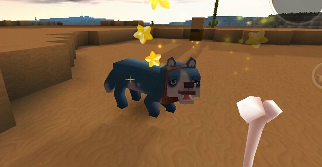 迷你世界:如何让狼成为自己的宠物?兽骨是其中的关键