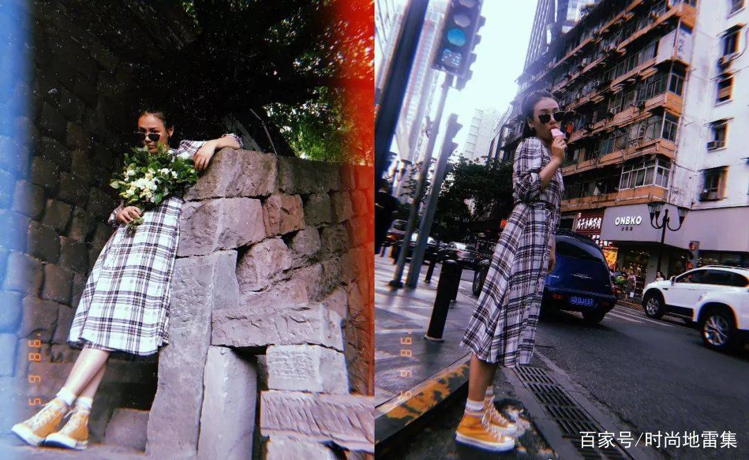 高跟鞋|穿连衣裙一定不要搭这些鞋，特别是运动鞋，就是明星也驾驭不了